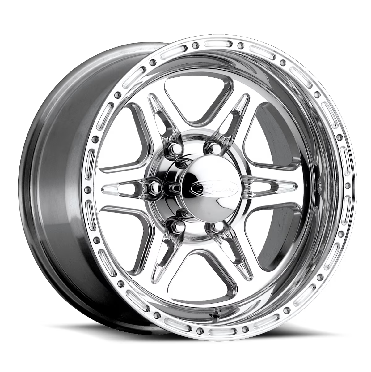 Raceline 886-RENEGADE 17  Cast Aluminum Wheel, RENEGADE 6 POLISHED 17X9 5X127mm 0mm Fits select: 2015-2018,2021 JEEP WRANGLER UNLIMITED SPORT