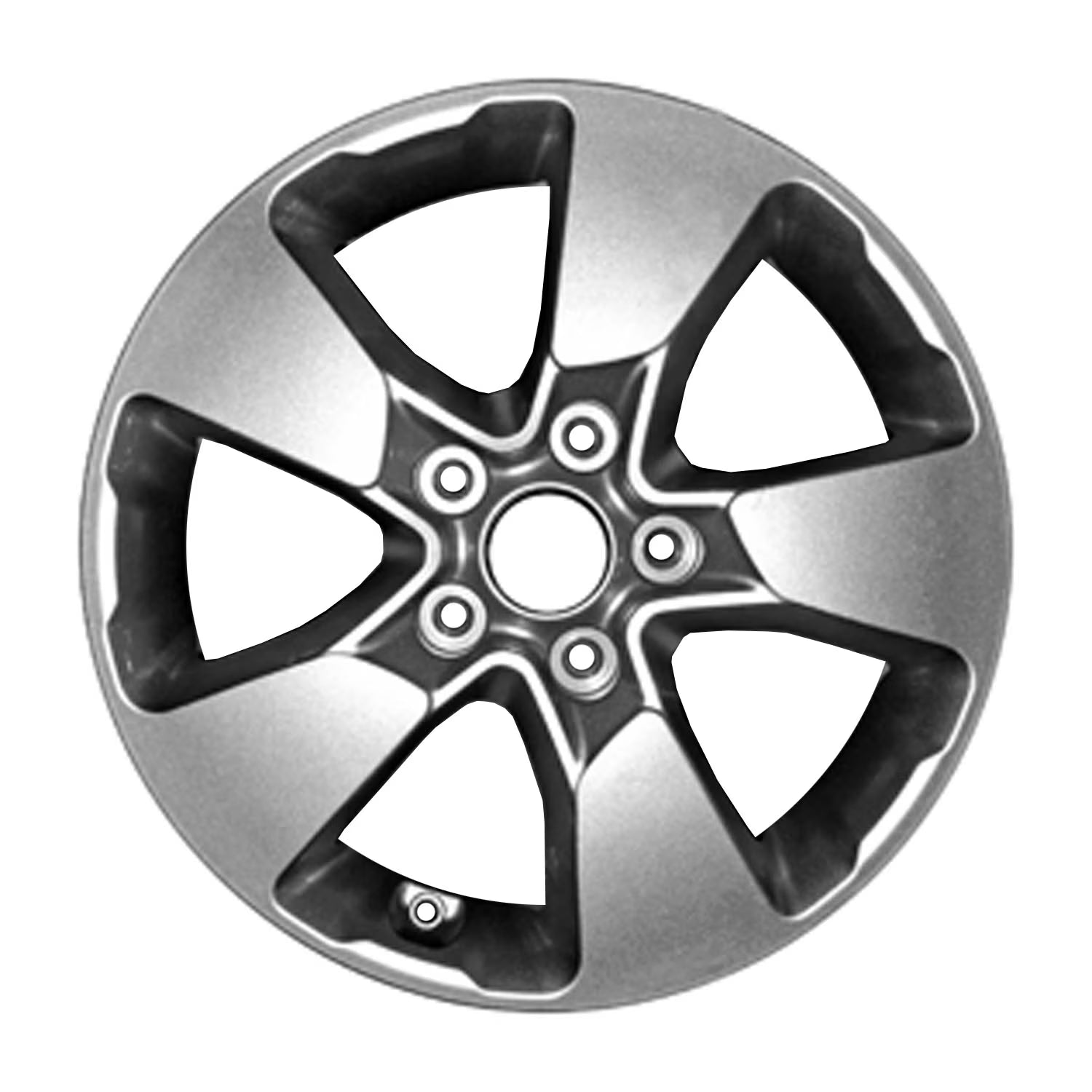 Remanufactured Painted Silver Aluminum Wheel 16 x 6.5 fits 2017-2019 KIA Soul