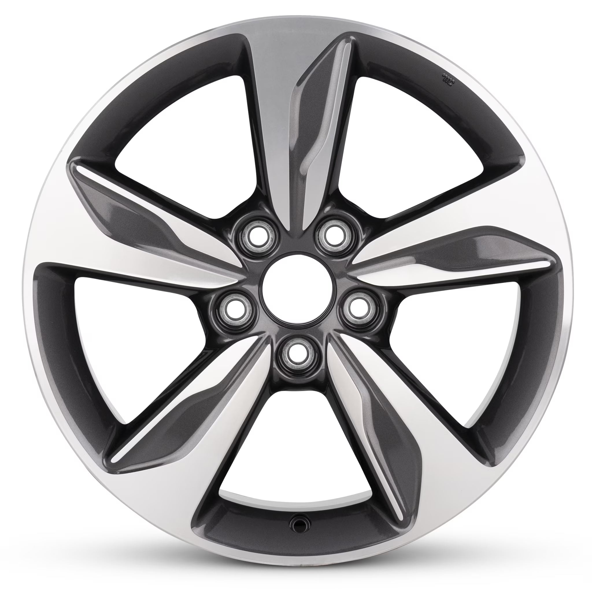For 2018-2023 Honda Odyssey 18 Inch Machined Face with Painted Inlay Light Gray Alloy - New OEM Rim - Road Ready Car Wheel