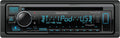 KENWOOD KDC-BT35 1-DIN Car Stereo with CD Player, Bluetooth, Front USB, AUX, Amazon Alexa, SiriusXM Radio Ready and Variable Display Color Illumination, Head Unit Plays High Res Music Files