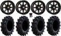 High Lifter HL4 14  Wheels Machined 30  Intimidator Tires Can-Am Commander Maverick Renegade Outlander Defender