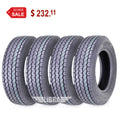 Free Country ST 205/75D15 6 PR Load Range C Trailer Tires- 11021, Set of 4