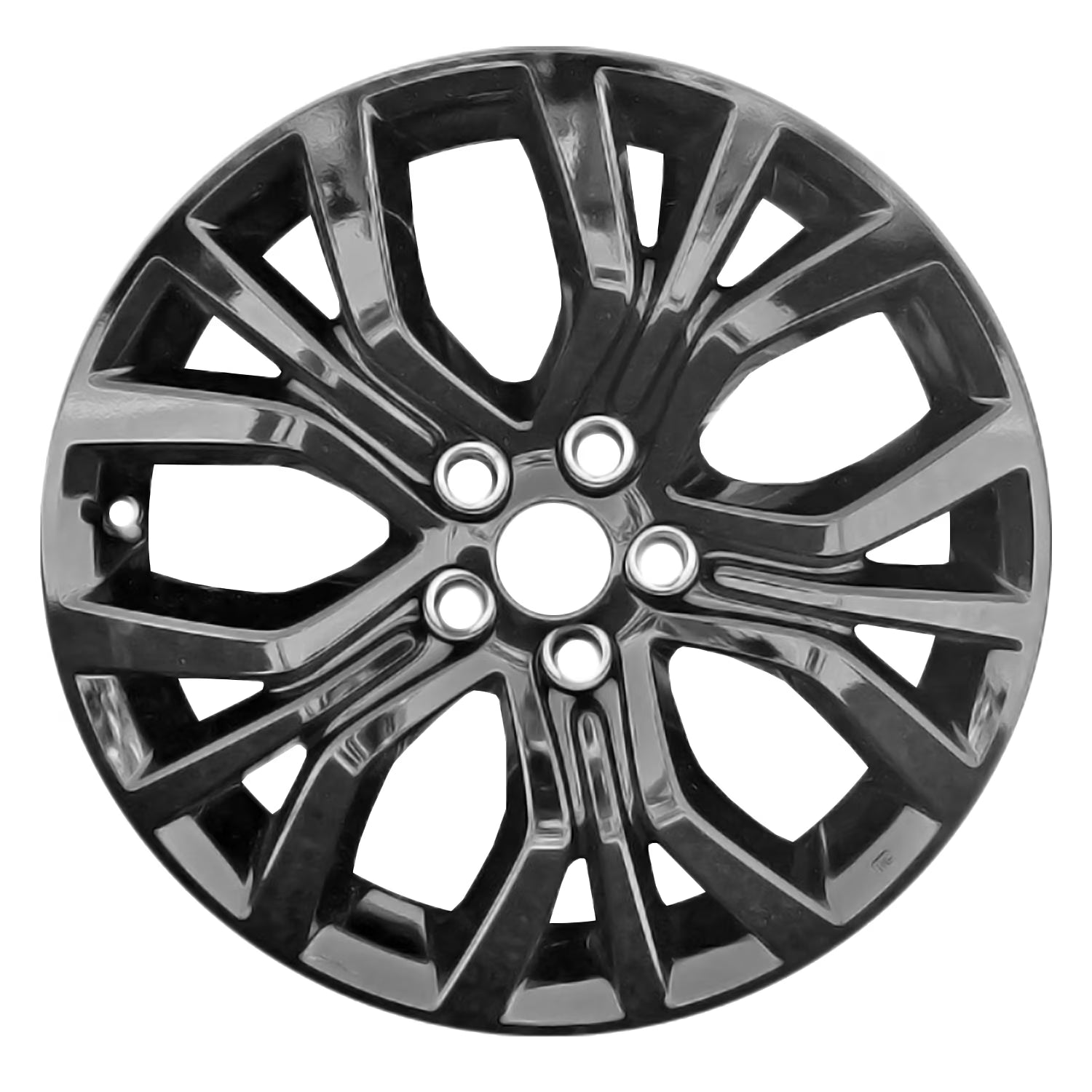 Remanufactured Painted Gloss Black Aluminum Wheel 18 x 7 fits 2017-2018 Mitsubishi Outlander