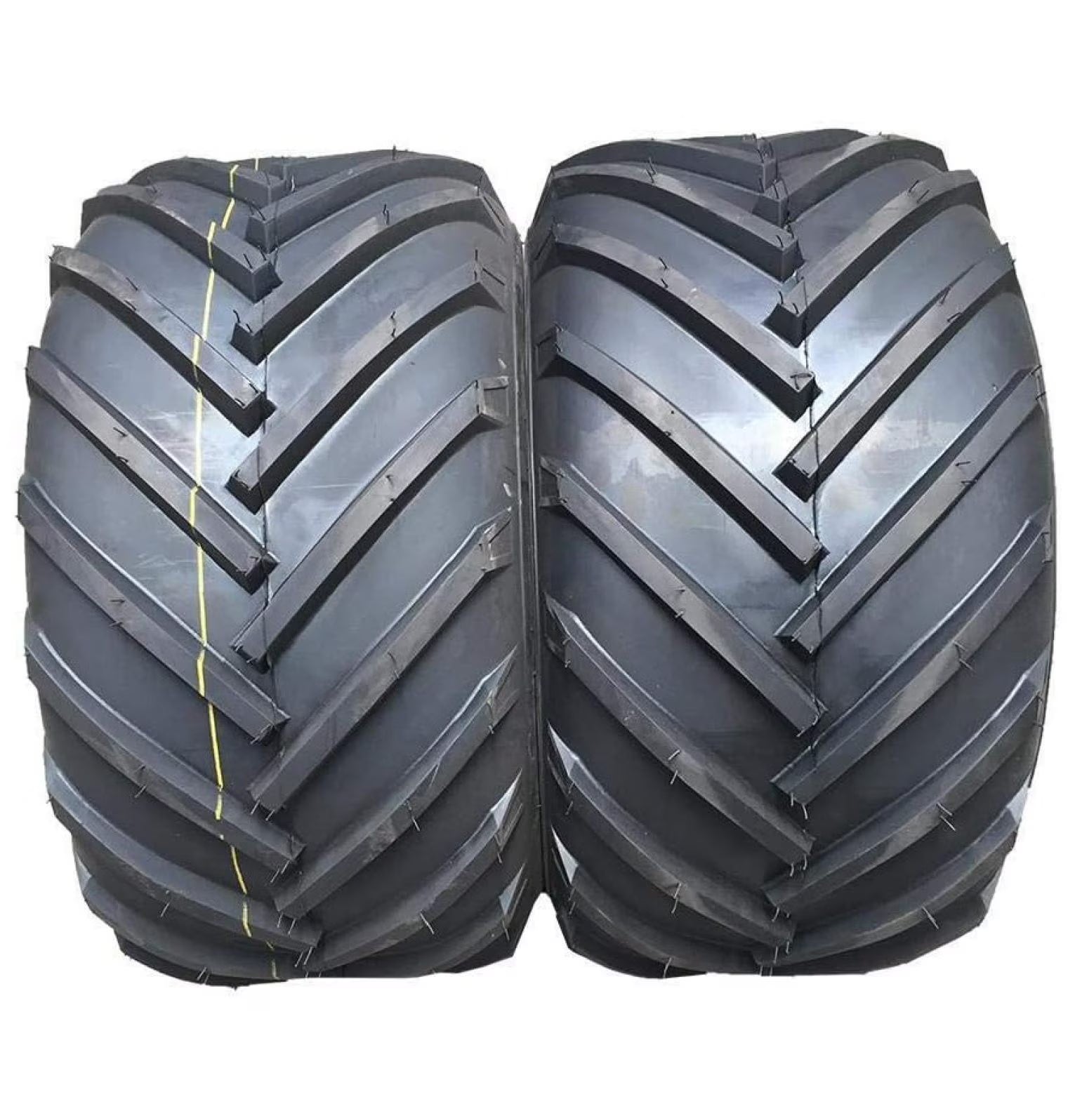 2 PCS 20x10.00-8 Lawn & Garden Mower Tires 20x10x8 Tractor Turf Golf Cart Tubeless Tires 4PR