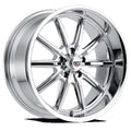 REV Wheels 110C-8806100 110 Series- 18x8 - 4.5 bs - 5x4.75/5x120.65 - Chrome