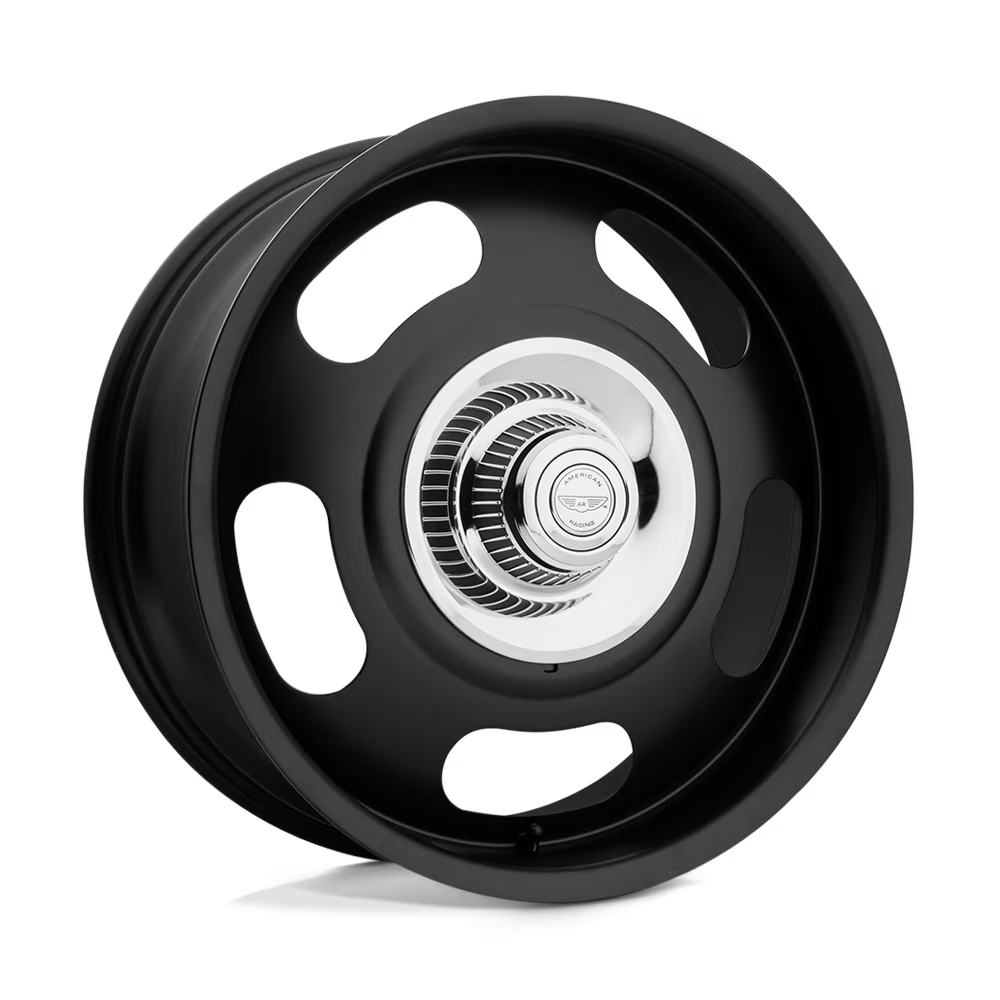 American Racing Vintage Cast Aluminum Rim VN506 17X7 5X4.75/5.0 S-BLK 00MM, VN50677006700