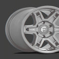 Fuel 1PC Cast Aluminum Wheel D838 20x9 6x135 MT-GNMTL 1mm, D83820908950