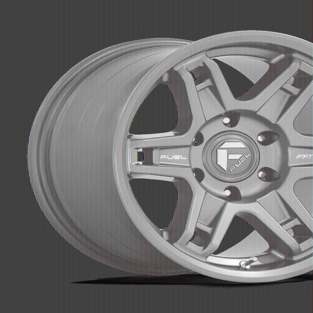 Fuel 1PC Cast Aluminum Wheel D838 20x9 6x135 MT-GNMTL 1mm, D83820908950