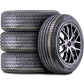 Set of 4 (FOUR) Waterfall Eco Dynamic 215/60R16 95H A/S Performance Tires Fits: 2013-20 Ford Fusion S, 2008-12 Honda Accord LX-P
