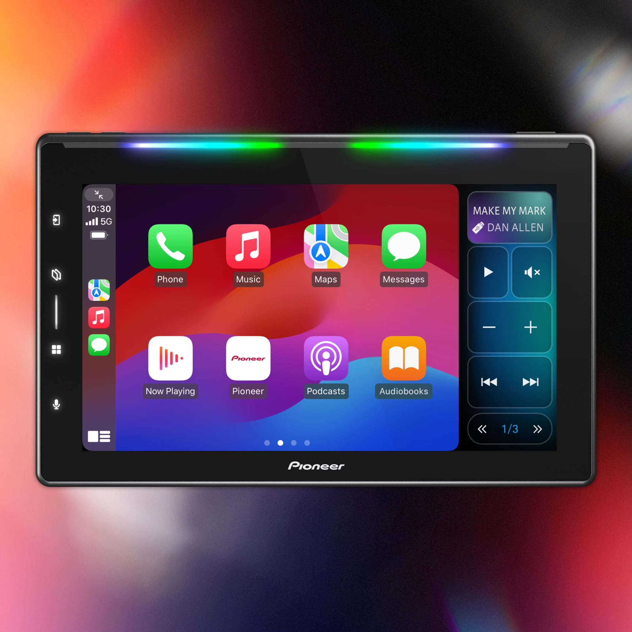 Pioneer DMH-WT6000NEX 10.1  High-Quality Floating-screen ??Apple CarPlay?, Android Auto?? Amazon Ale