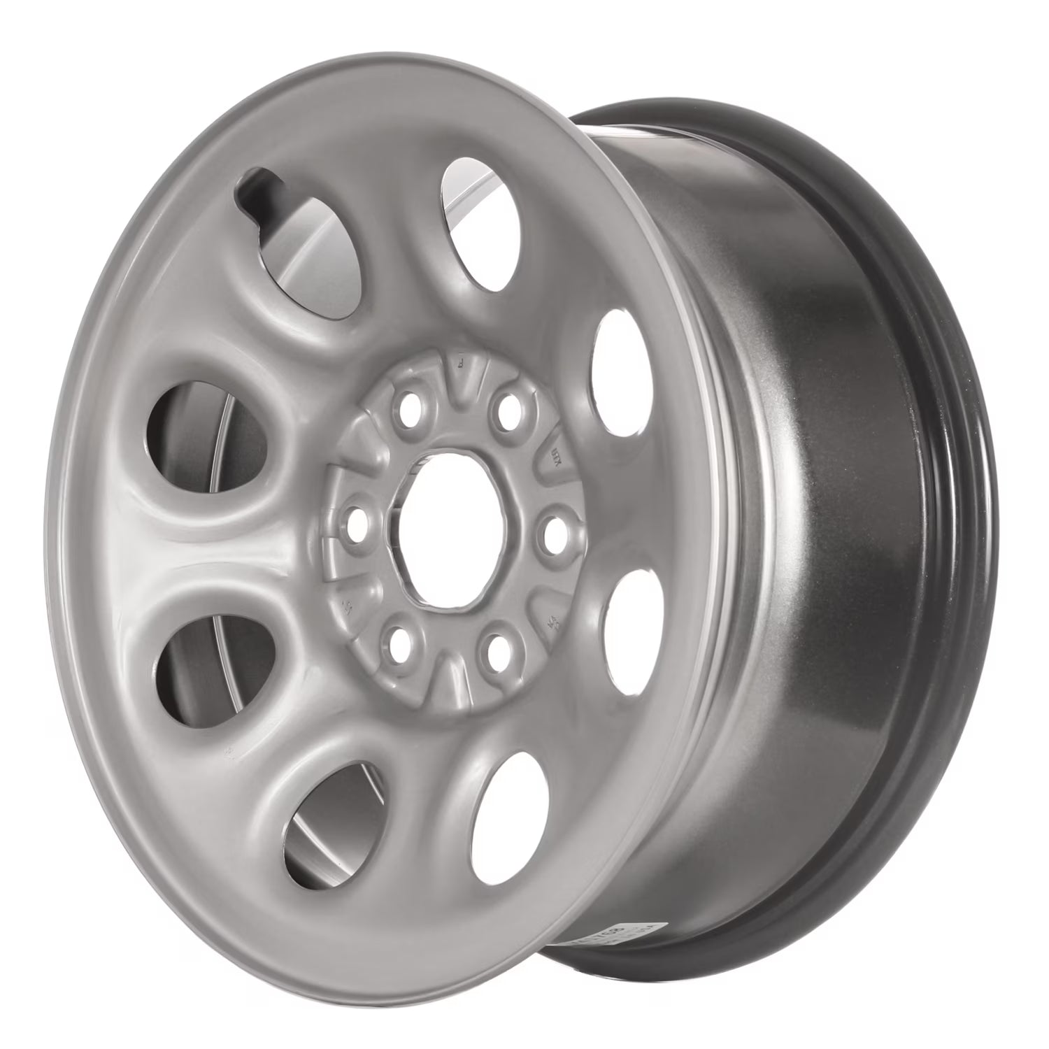 New Aftermarket Painted Silver Steel Wheel 17 x 7.5 9595246 8 Slot Style fits 2011-2014 Cadillac Escalade