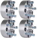 ECCPP 4X 5 Lug 50mm Wheel Spacers Hubcentric 2 inch 5x4.75 to 5x4.75 with Lip M12x1.5 70.5mm CB Fits for S10 Blazer Corvette Camaro
