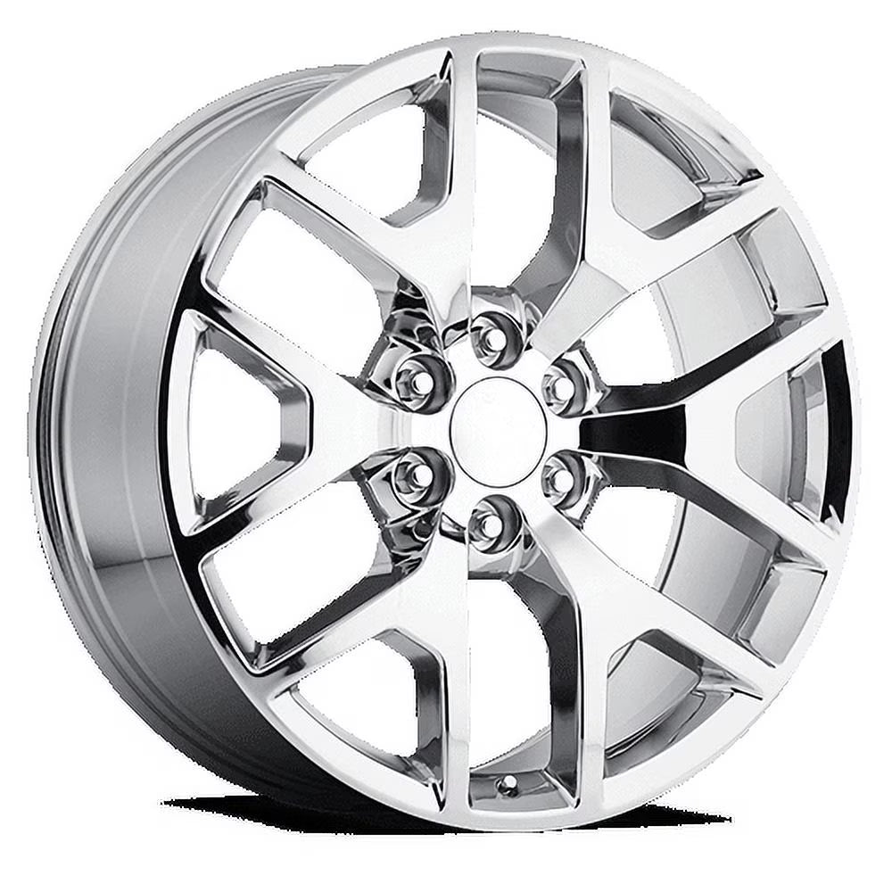 REV Wheels 586C-2408332 586 Series - 24x10 - 6.76 bs - 6x5.5 /6 x 139.7 - Chrome