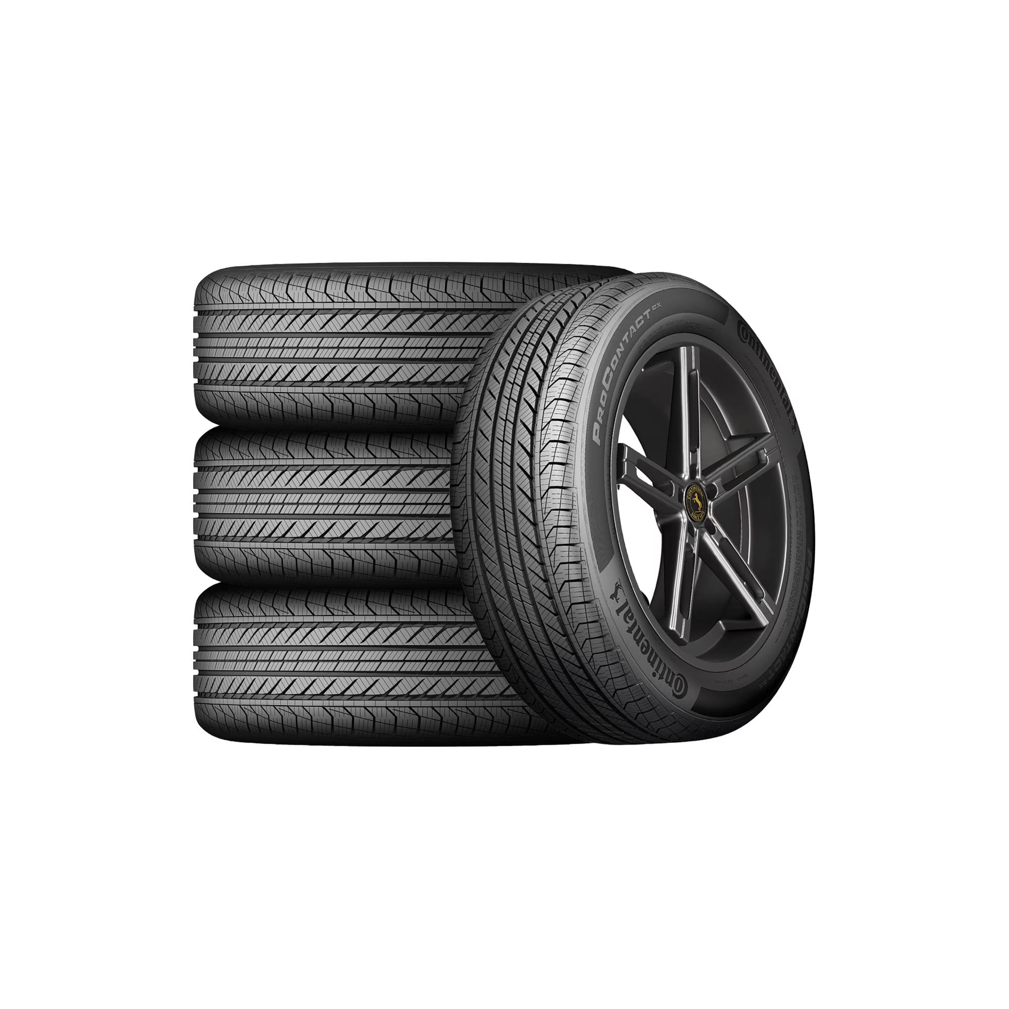 Set of 4 Continental ProContact GX 245/40R19 98H XL Tires