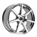 Motiv 432C RIGOR 432C-8755740 18X7.5 5X4.50 / 5X120 (+40) MTV 432C Rigor (HB 74.1) Chrome Plated Cast Aluminum