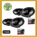 Pioneer TS-G6820S 6x8  2-way 30mm Tweeter Car Coaxial Speakers 250W each 2 PAIRS