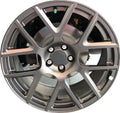 20 x 9 inch Factory Replacement New Alloy Rim for 2017-2019 Dodge Charger Painted Dark Charcoal