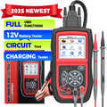 Autel AL539B OBD2 Scanner 3-in-1 Battery Tester Avometer Full OBDII Diagnosis and Circuit Starting & Charging Systems Test for 12 Volts Batteries