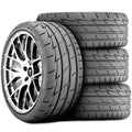 Set of 4 (FOUR) Firestone Firehawk Indy 500 245/45R18 100W XL High Performance Tires Fits: 2016-23 Chevrolet Malibu LT, 2009-14 Acura TL SH-AWD