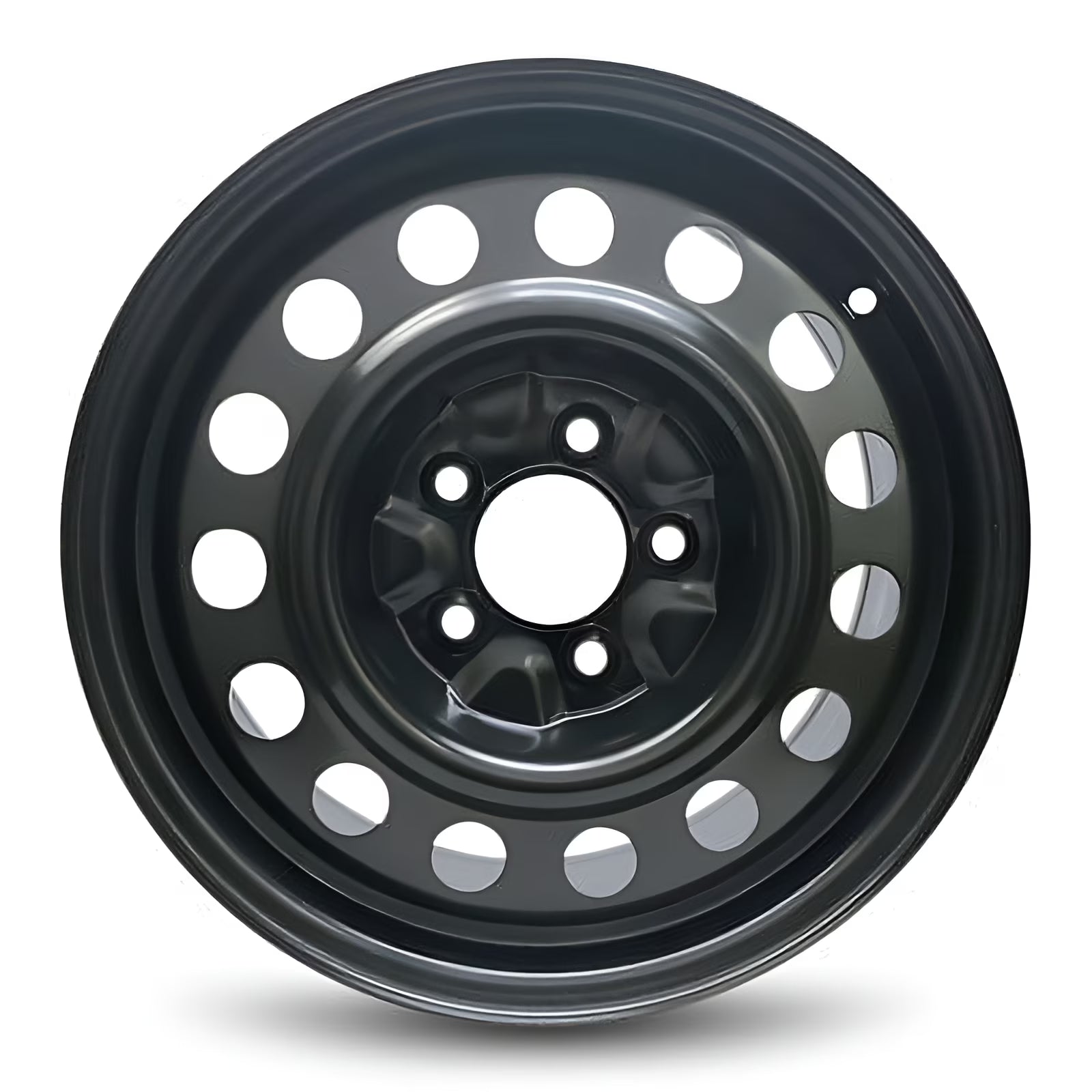Wheel Rim for 2011-2017 Hyundai Elantra 16 in Black Steel Rim Direct Fit