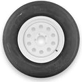 RubberMaster ST225/75R15 10 Ply Highway Rib Tire and 6 on 5.5 Modular