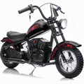 Pipleo 24V Kids Electric Dirt Bike - 15MPH, 150lb Capacity, 250W Motor, Pro Suspension & Twist Throttle, Birthday Gifts for Boys & Girls Ages 8-14