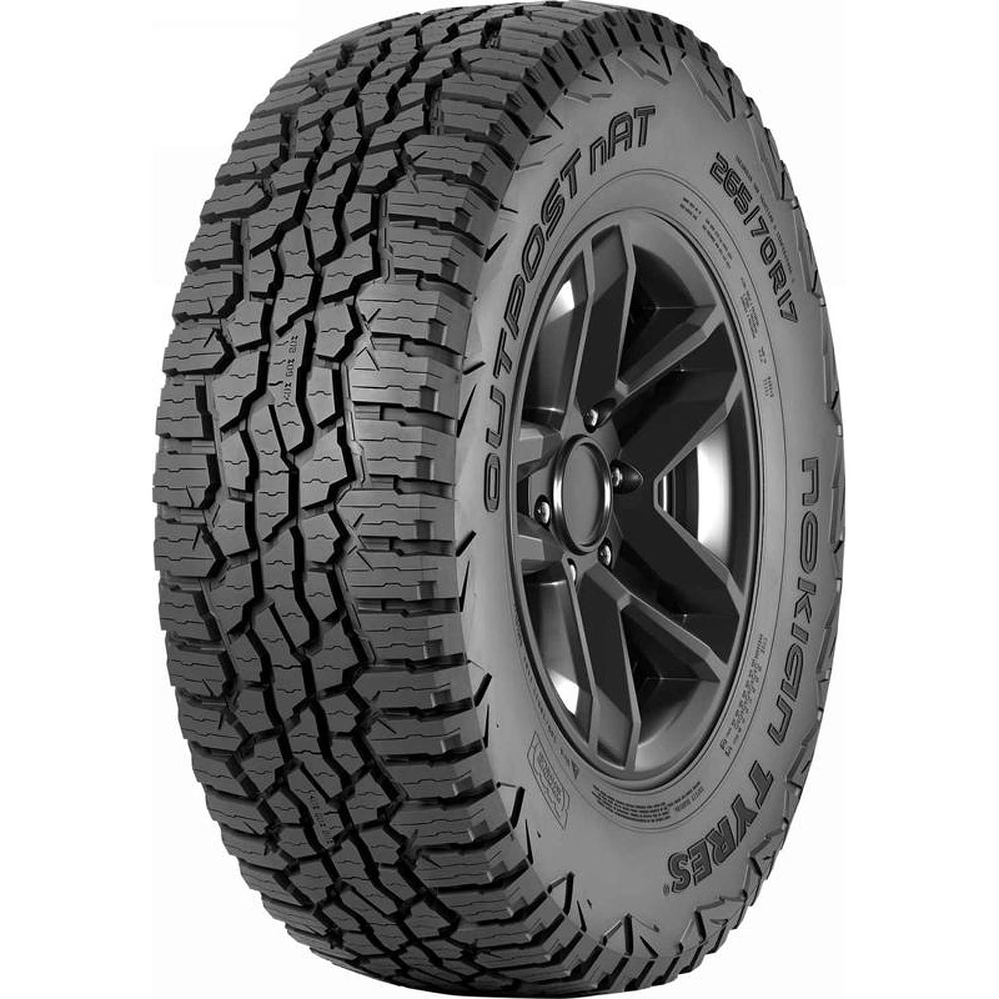 Set of 2 Nokian Outpost nAT 265/60R18 114T XL Tires