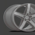 Niche 1PC Cast Aluminum Wheel M271 20x9 5x112 M-BLK DDTC-FC 42mm, M2712090F8+42