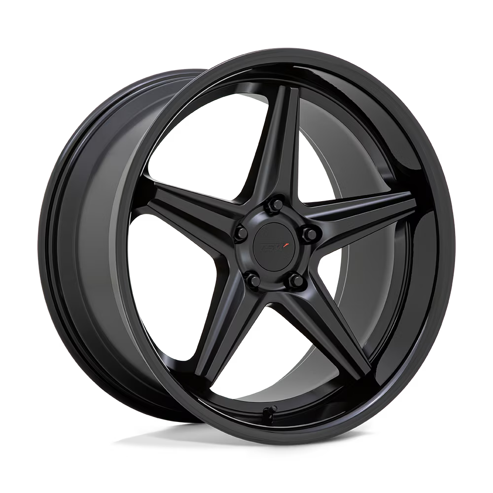 TSW Cast Aluminum Rim TWLCH 20X8.5 5X120 M-BLK G-BLK-LP 20MM, 2085LCH205120B76