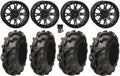 System 3 ST-6 12  Wheels Dt 28  Mega Mayhem Tires Honda Foreman Rancher SRA