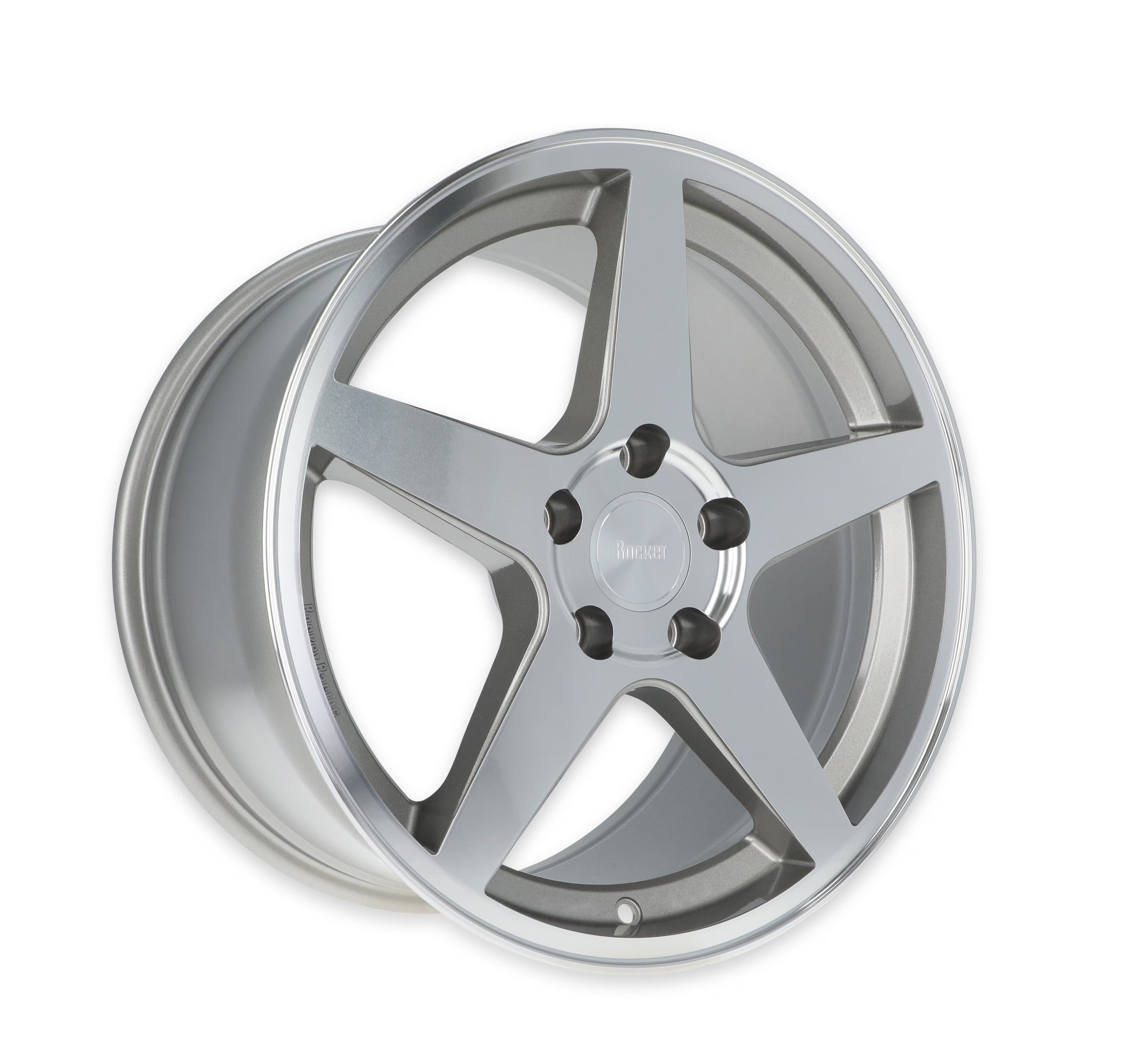 Rocket Racing Wheels TTR29-8116182-A Flare Series - Titanium/Machined