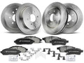 Brake Pad and Rotor Kit 12 - Compatible with 2005 - 2019 Nissan Frontier 4.0L V6 2006 2007 2008 2009 2010 2011 2012 2013 2014 2015 2016 2017 2018