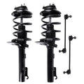 CCIYU Complete Suspension Kit Fits 06 07 08 09 10 11 for Focus Includes Strut Spring Assembly, Stabilizer Bar Link Kit Fits select: 2009-2011 FORD FOCUS SE, 2006 FORD FOCUS ZX4