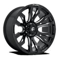 Fuel 1PC Aluminum Rim D673 BLITZ 18X9in Gloss Black Milled Finish, D67318908450