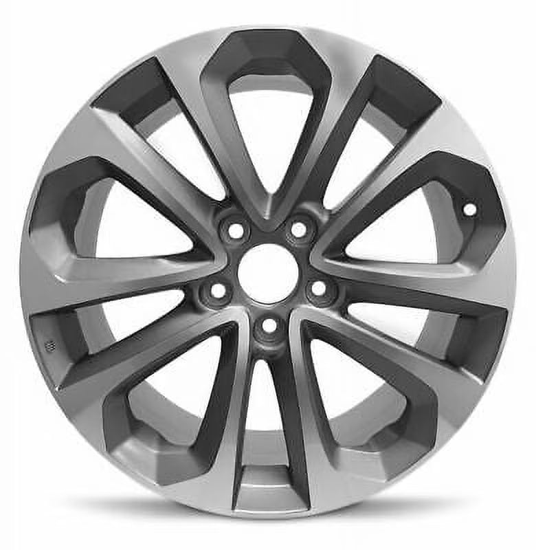 Wheel Rim for 2013-2015 Honda Accord 18 in Gray Aluminum Rim Direct Fit