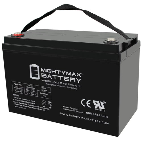 12V 110AH SLA Replacement Battery for Marine D27M 8027-127