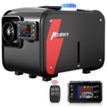 Hcalory Diesel Air Heater 8KW All in one Adjustable Parking Heater, 12V Thermostat with LCD Monitor,Parking Diesel Heaters 110V AC & 12V 24V DC for Car,RV,Truck,Boat,Motorhome