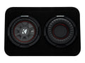 Kicker CompRT Thin Profile 6.75 Inch 2 Ohm Subwoofer Vented Enclosure Speaker