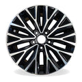 16  16x6.5 Single Machined Black Alloy Wheel For VOLKSWAGEN JETTA 2019-2021 OEM Design Replacement Rim