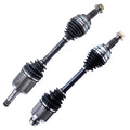 Detroit Axle - Front 2pc CV Axles for 2007-2014 Ford Edge, 07-15 Lincoln MKX, 2 Complete CV Axle Shafts Assembly 2007 2008 2009 2010 2011 2012 2013 2014 2015 Replacement