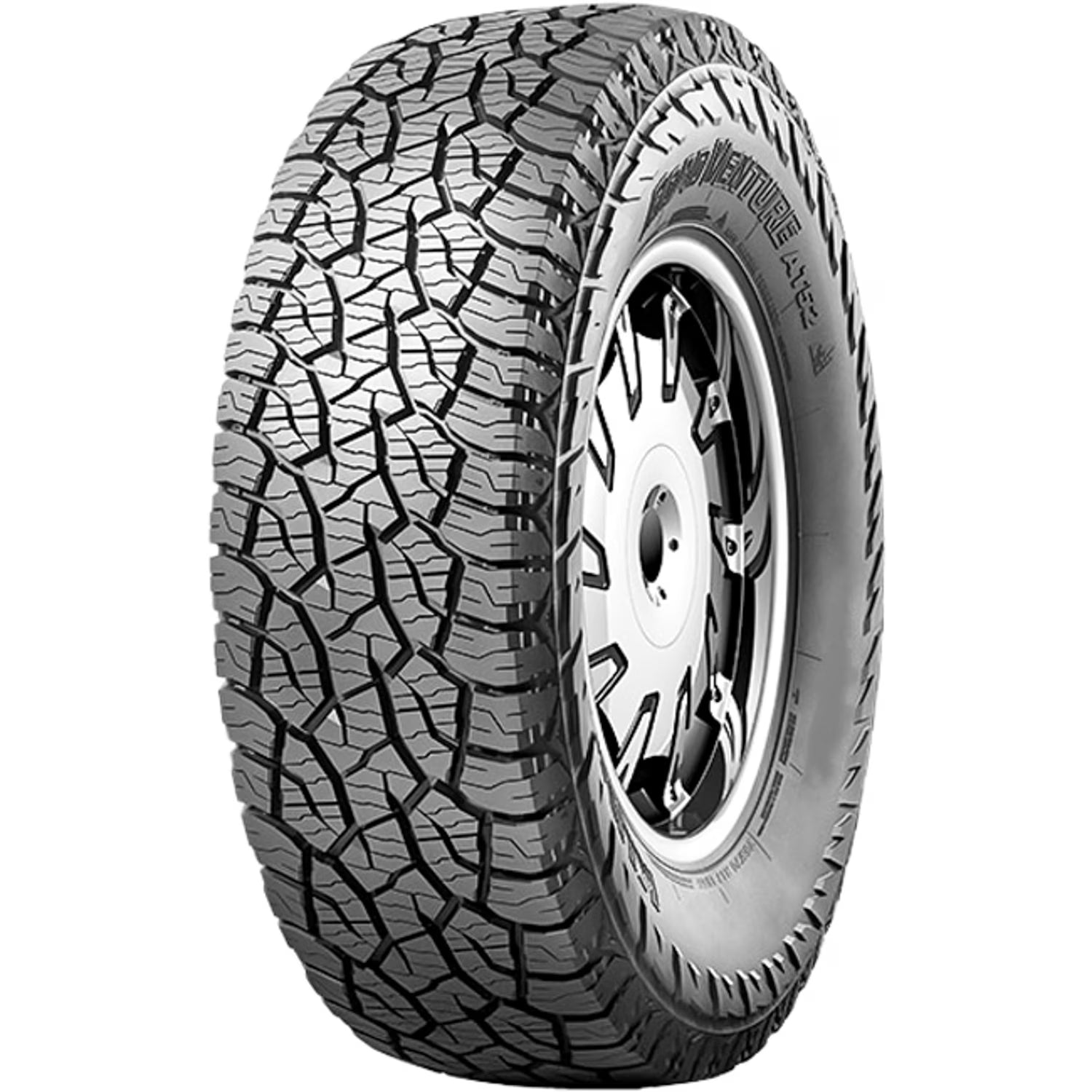 Kumho Road Venture AT52 LT315/70R17/10 121/118S BW All Terrain Tire