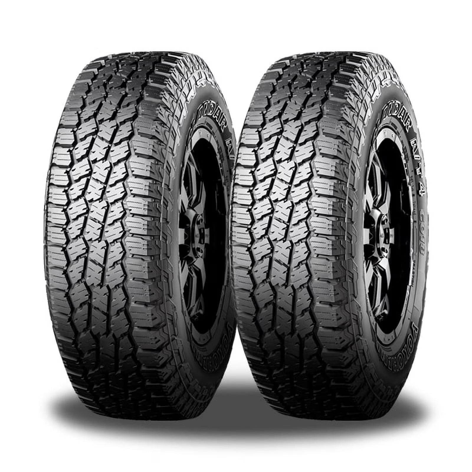 2 Yokohama Geolandar A/T4 G018 315/70R17 121S All Terrain 55K Mi Warranty 10 PLY 110101833 / 315/70/17 / 3157017