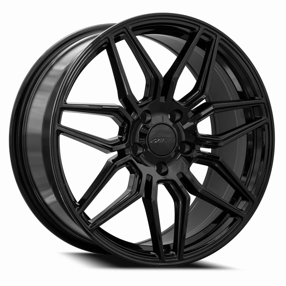MRR M024 Rim 19X9.5 5X120.65 Offset 50 Gloss Black (Quantity of 1)