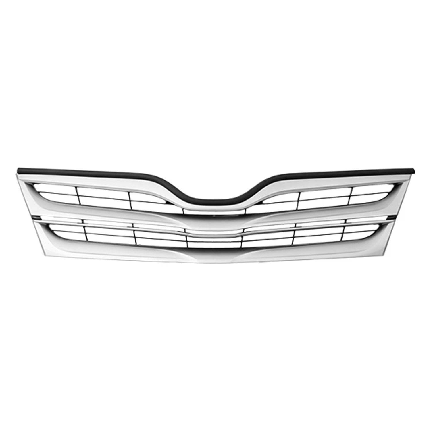 New Toyota Silver / Black Front Grille 531010T020 OE fits 2013-2014 Toyota Venza