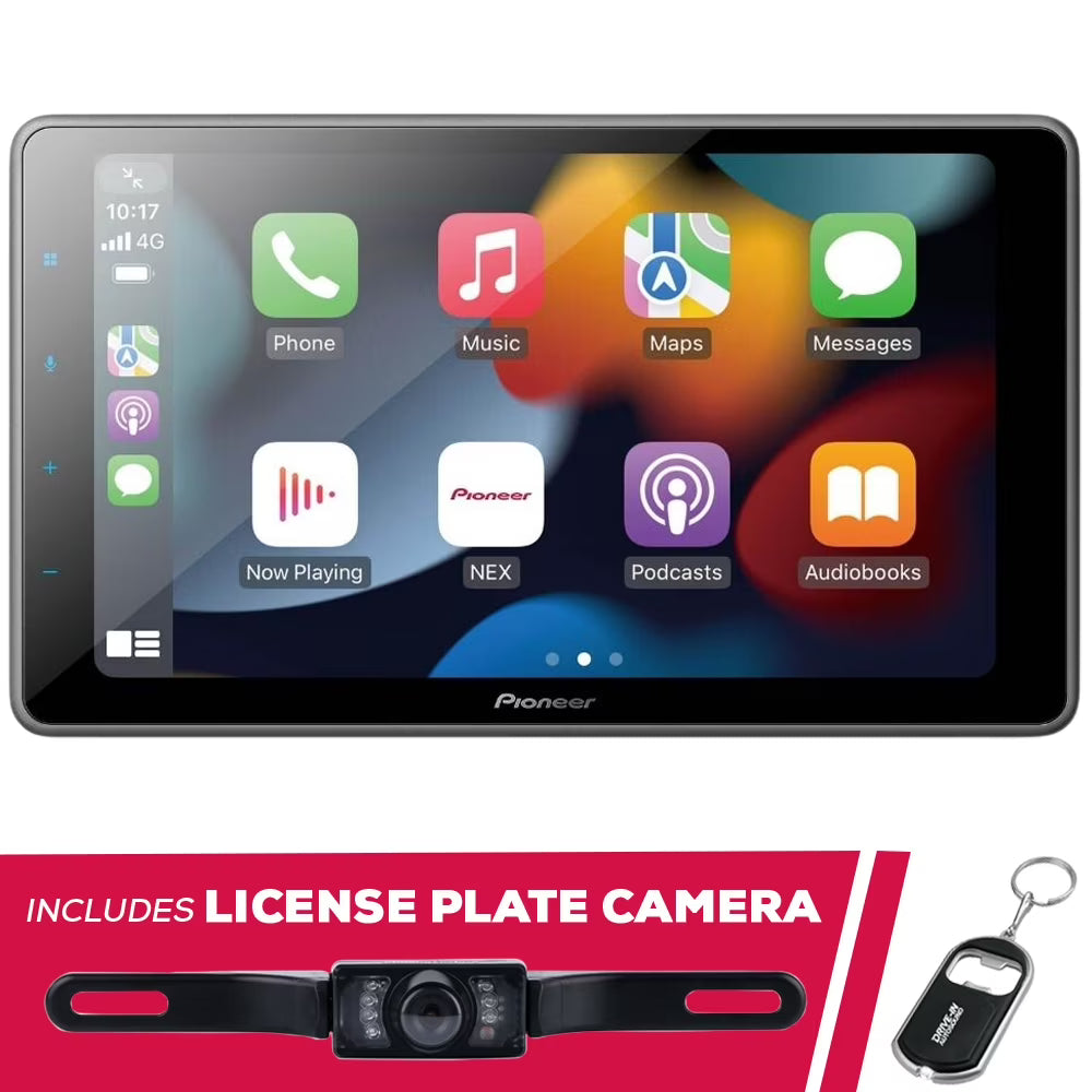 New Pioneer DMH-WT3800NEX 9  Digital Media with License Plate Camera