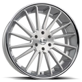 LUXLE9 SSL 26X10 5X139.7 +20 78.1 Brushed Face Milled Stainless Steel Lip
