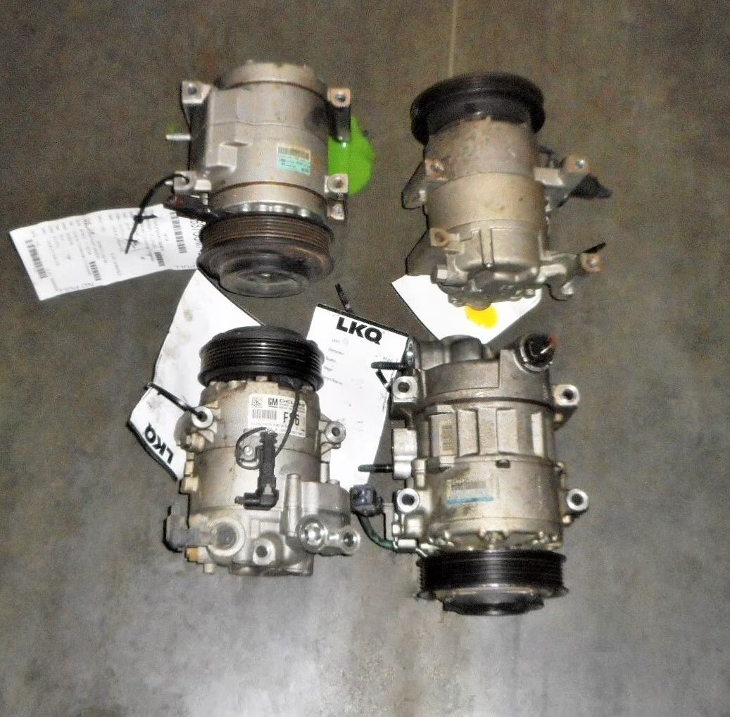 Pre-Owned 2023 Toyota Highlander AC Air Conditioner Compressor 17 Miles OEM - Verify Specific Vehicle Fitment In Description - (Good)