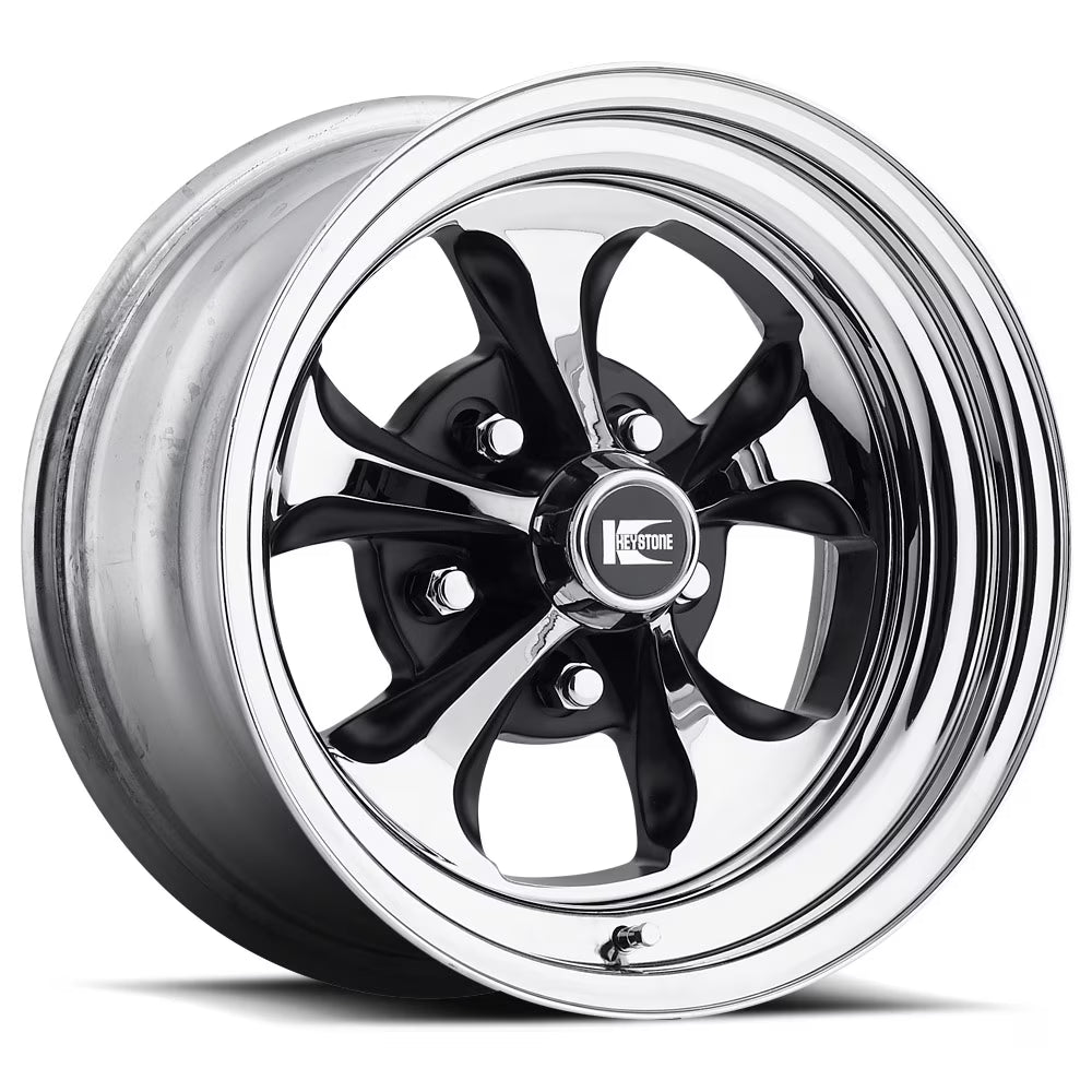 15x7 Cragar 32C Keystone Klassic Chrome Wheel 5x4.5/5x4.75/5x5 (-6mm)