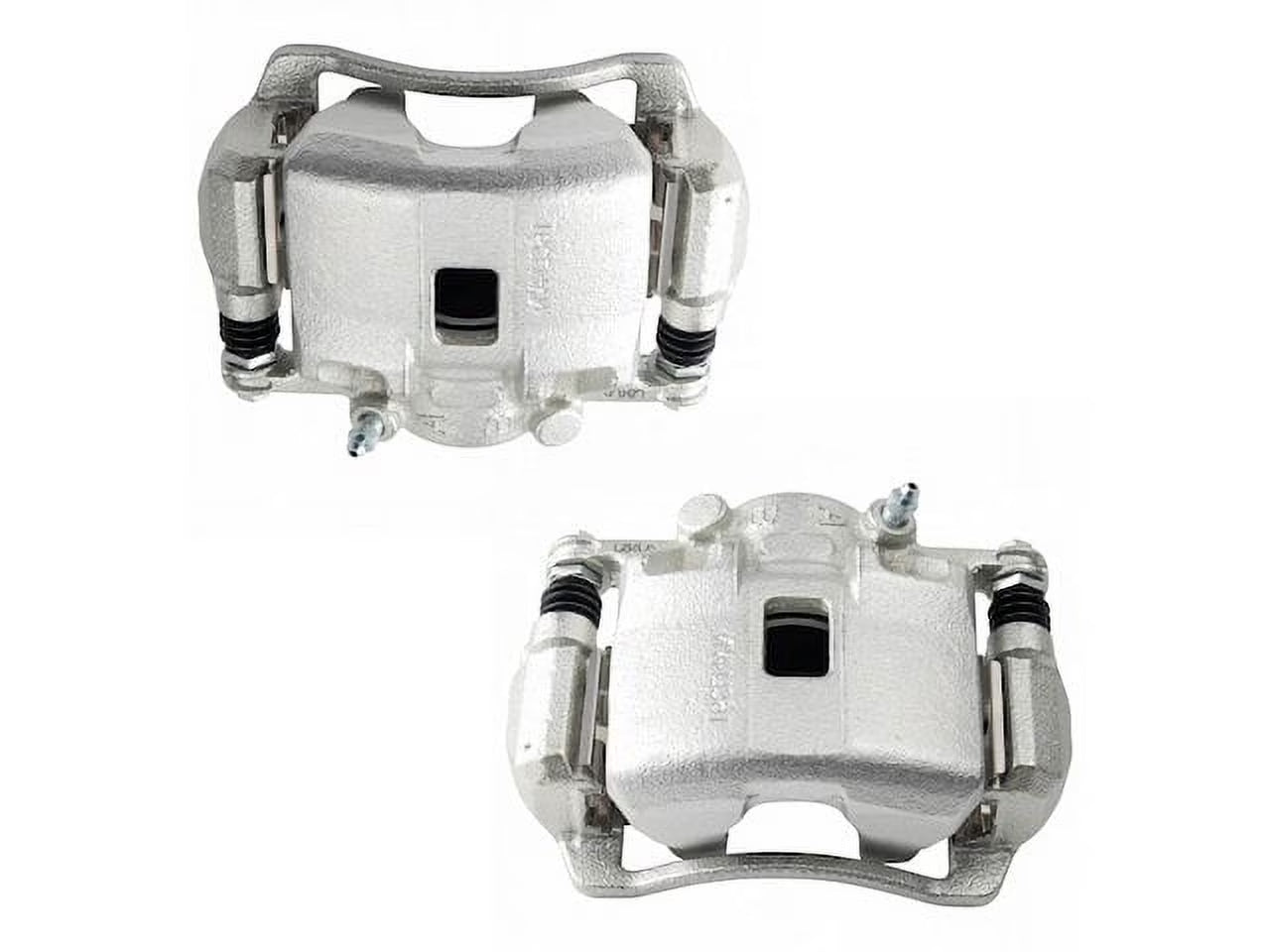 Front Brake Caliper Set 2 Piece - Compatible with 2007 - 2008 Honda Fit