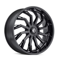 KRAZE SCRILLA-KR142 26X10 5X115/5X120 18ET 74.1CB BLACK/MILLED